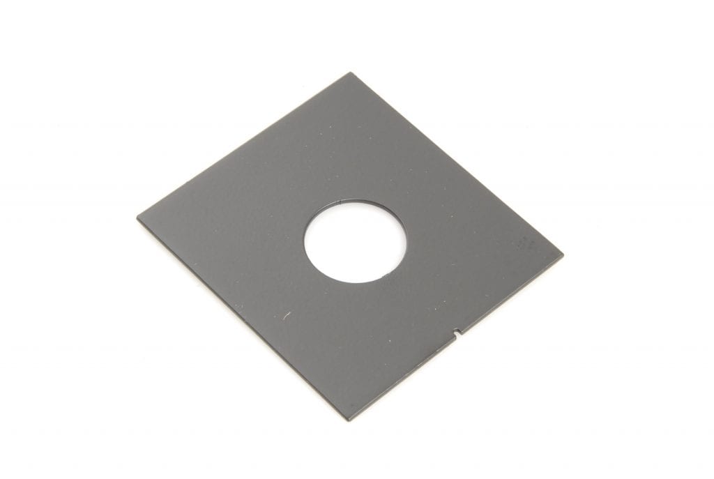 #080.3 Arca-Swiss Lens Board 171mm x 171mm; Copal #3-65mm Graded: NEW