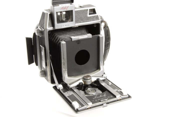 Linhof 23 Lens Board. 74mm x 82mm; Copal #0 - 34.6mm. Graded: NEW [#084.0] - Image 2