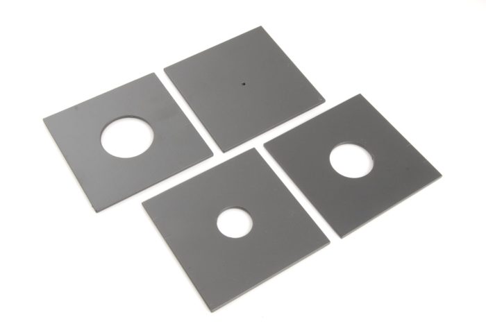 MPP Lens Board. 100mm x 100mm; No shutter hole. Graded: NEW [#083.X] - Image 4