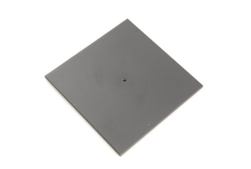 MPP Lens Board. 100mm x 100mm; No shutter hole. Graded: NEW [#083.X]