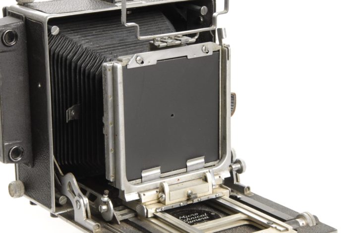 MPP Lens Board. 100mm x 100mm; No shutter hole. Graded: NEW [#083.X] - Image 2
