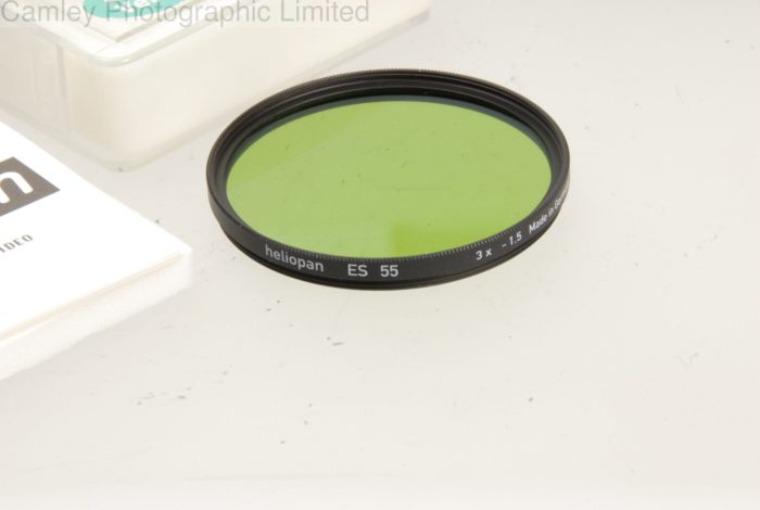 Heliopan Green 13 Filter 55mm Slim Version. Graded: LN- [#5744] - Image 2