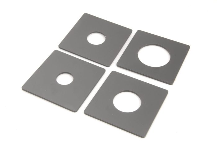DeVere Lens Board. 142mm x 142mm; Copal #1 – 41.6mm. Graded: NEW [#090.1] - Image 4
