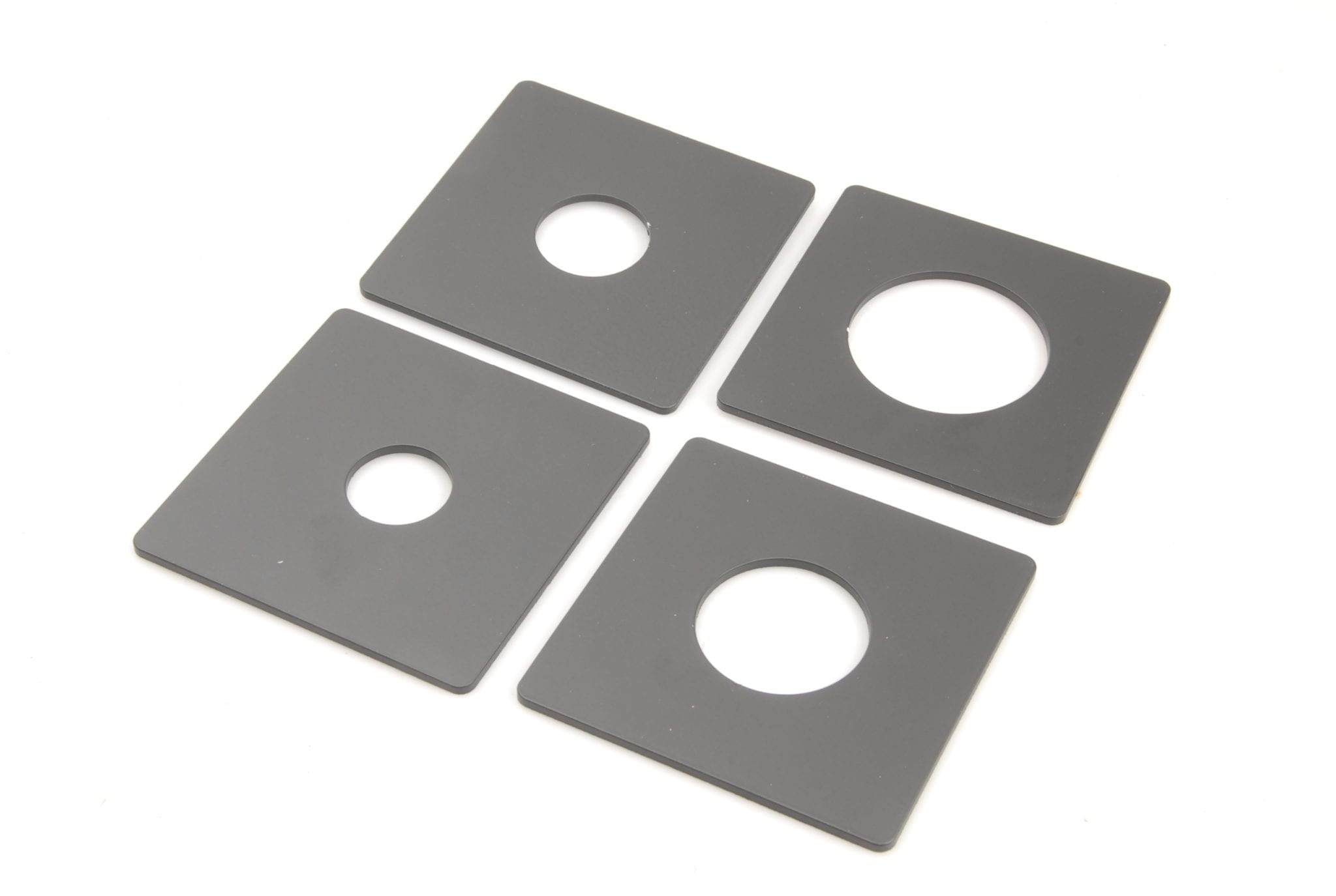thumbnail image 2 of Cambo 162x162mm Lens Board For Copal #1 Shutter - 4x5 Large Format Camera - 41.6mm Hole 2 of 4