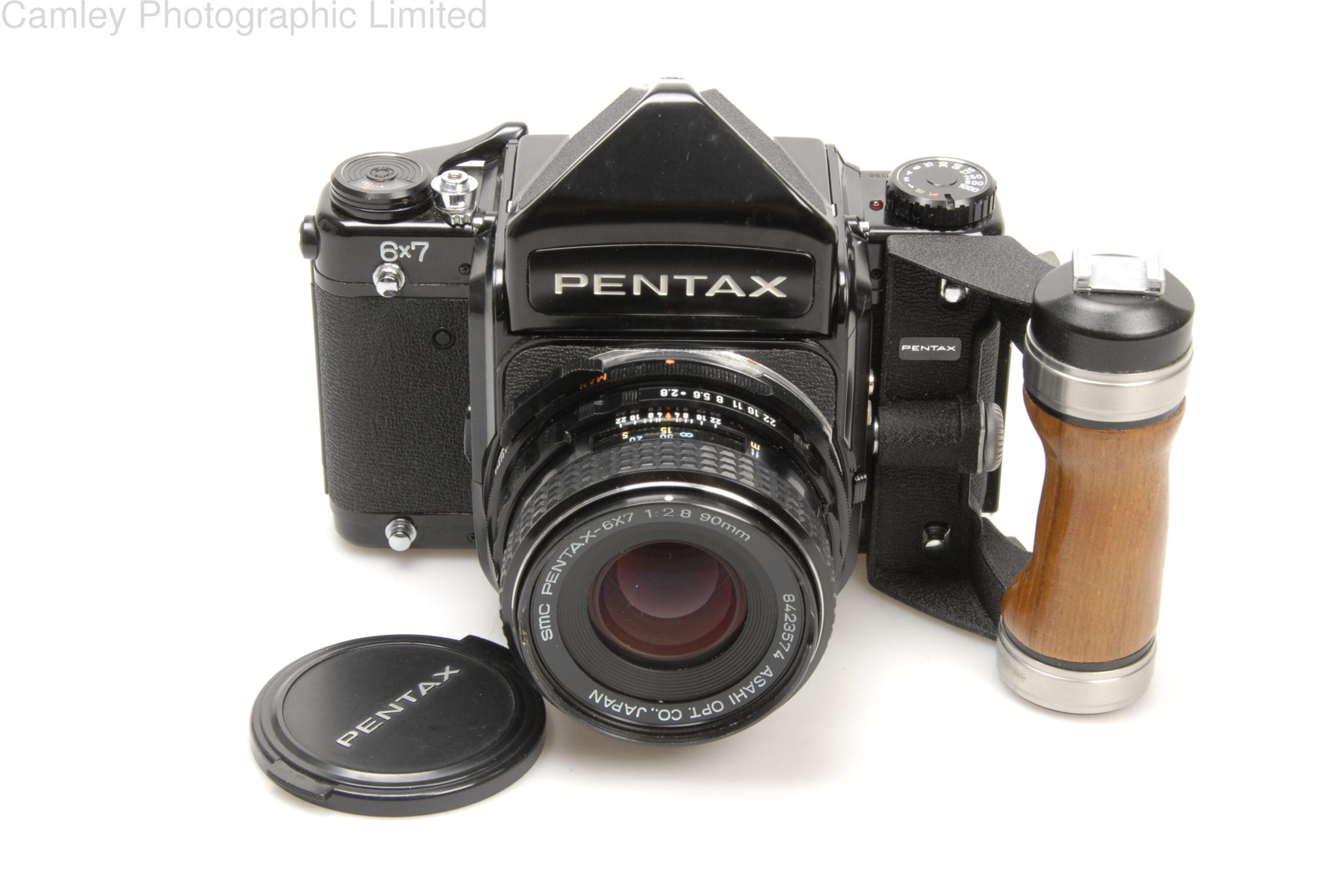 Pentax 6×7 MLU Camera with f2.8 90mm lens. Condition 4E [4798