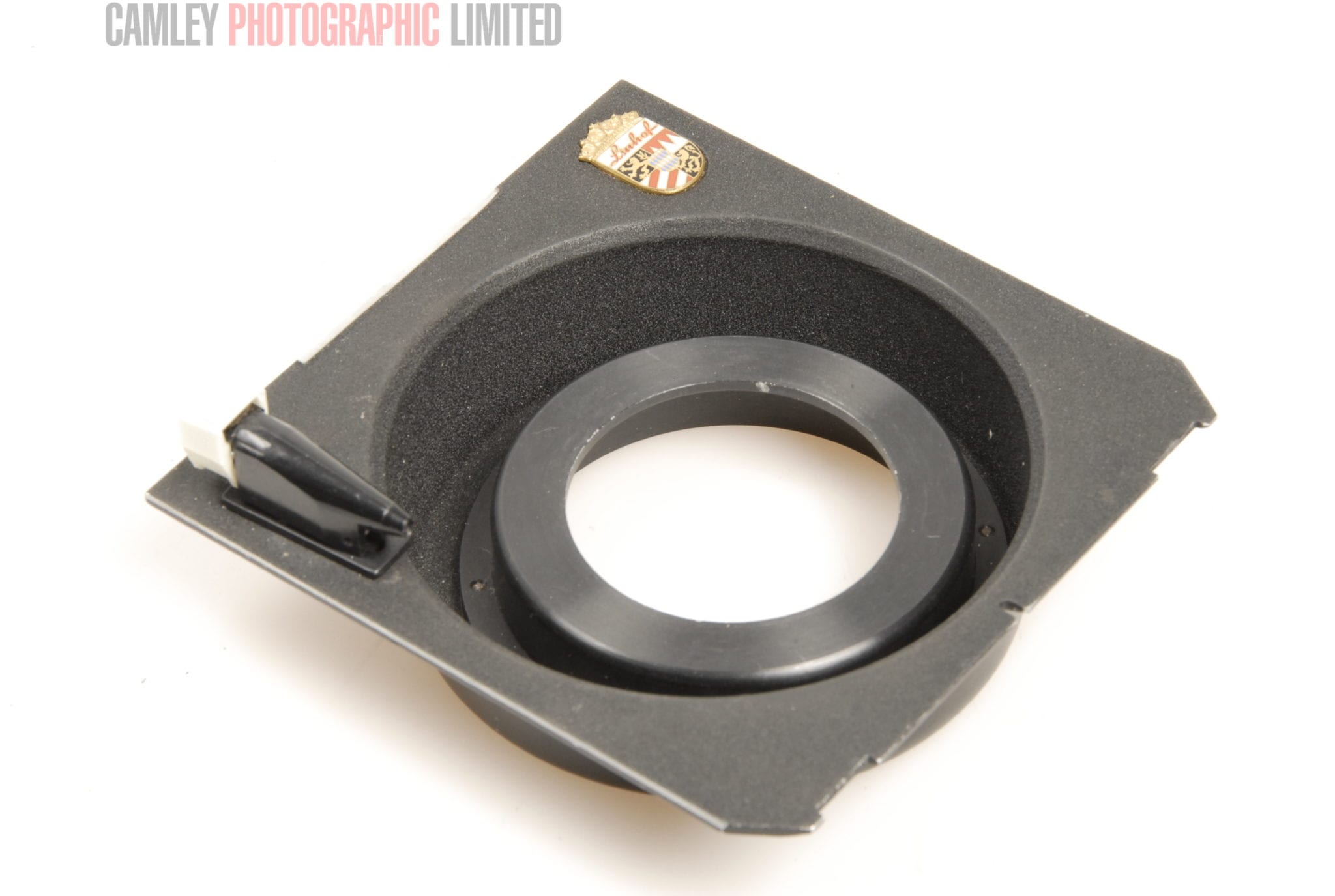 Black Copal Copal #0 Lens Board - 96x99mm Flat Board For Linhof