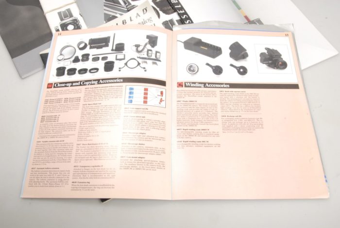 Hasselblad Large A4 Product Catalogues/Brochures. Graded: EXC [#6520] - Image 4
