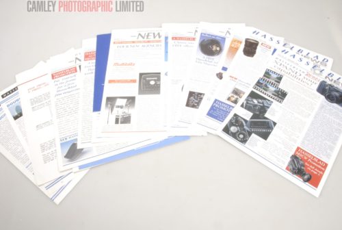 Job Lot of Hasselblad News Brochures. Graded: EXC [#6562]