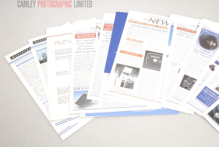 Job Lot of Hasselblad News Brochures. Graded: EXC [#6562] - Image 2