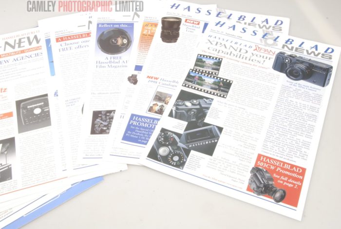 Job Lot of Hasselblad News Brochures. Graded: EXC [#6562] - Image 3