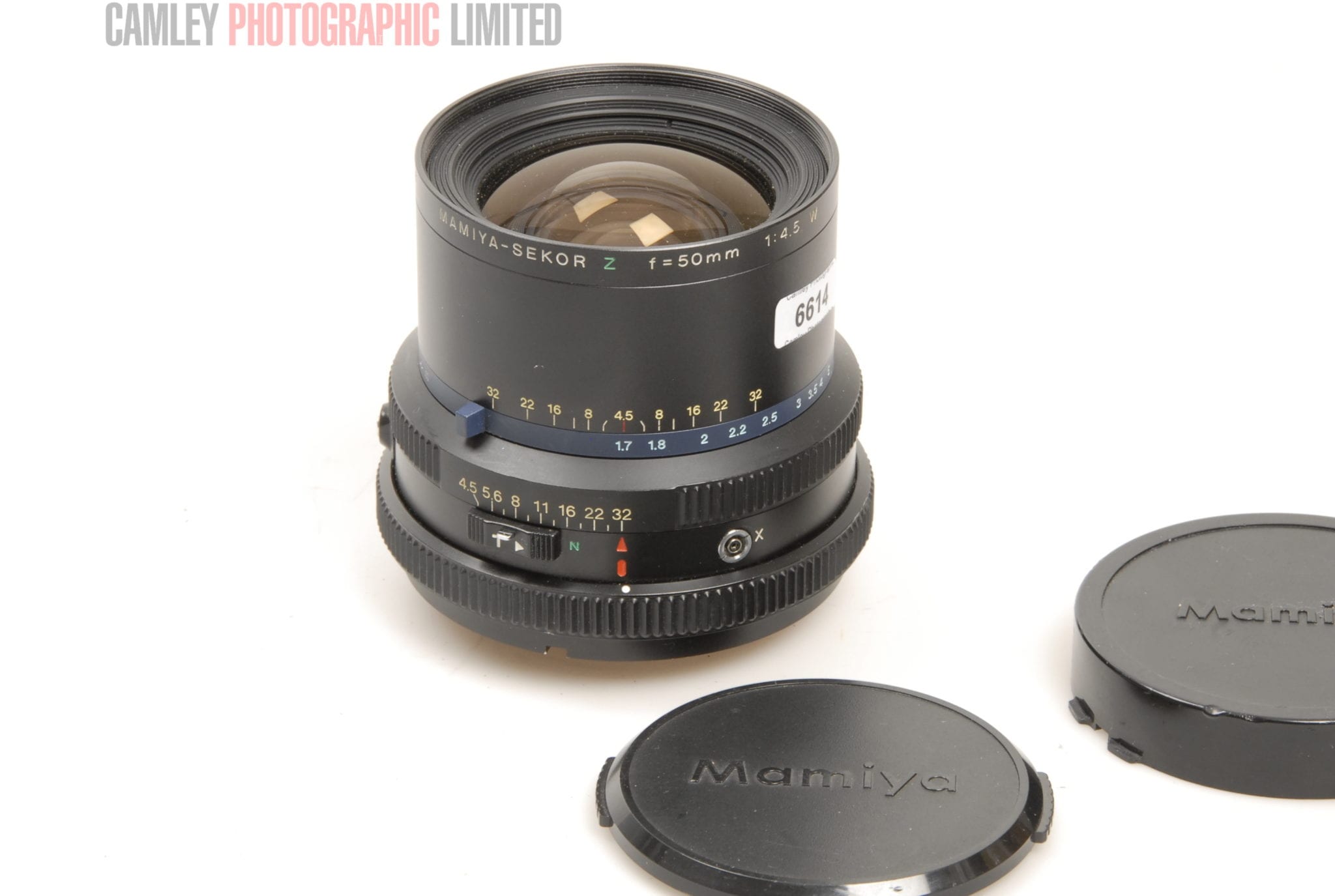 Mamiya RZ67 50mm Lens Condition – 4E [6614