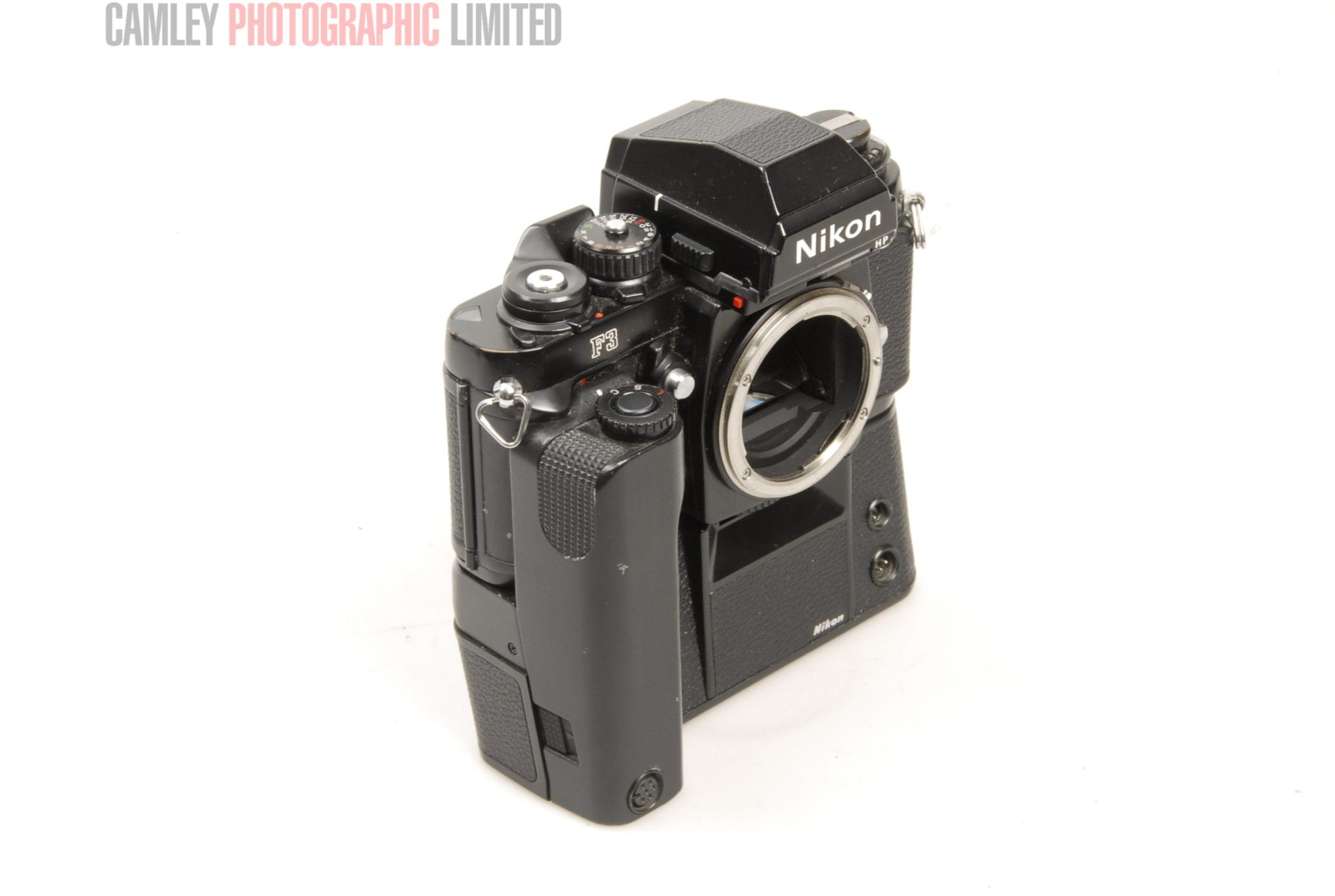 Nikon F3HP Camera Body with MD-4 Motordrive. Condition – 4E [6699]