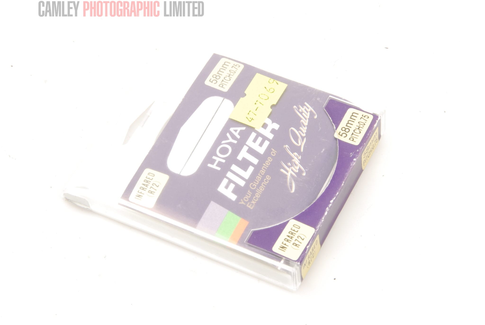 Hoya R72 Infrared Filter 58mm. Condition – 4E [7069] – Camley ...