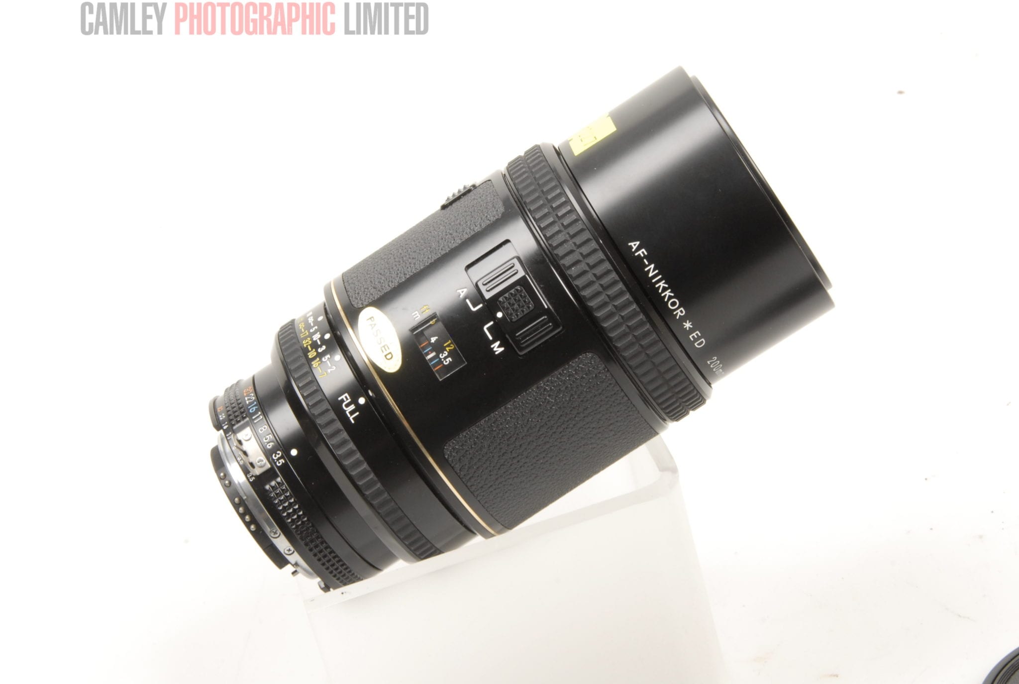 Nikon F3AF 200mm f3.5 IFED Lens. Graded LN [7227] Camley