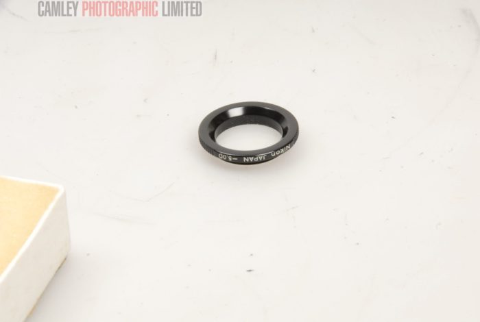 Nikon 19mm -5.0D Dioptre Lens for F FM FA FE FM2 FM3A. Graded: EXC+ [#6794] - Image 3