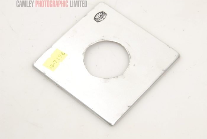 MPP Lens Board for Technical Camera. 40mm hole. Graded: EXC [#7196] - Image 2