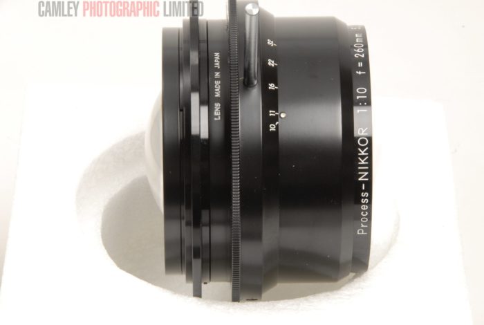 Nikon Process-Nikkor 260mm f10 Lens. 800mm image circle. Graded: LN [#6922] - Image 2