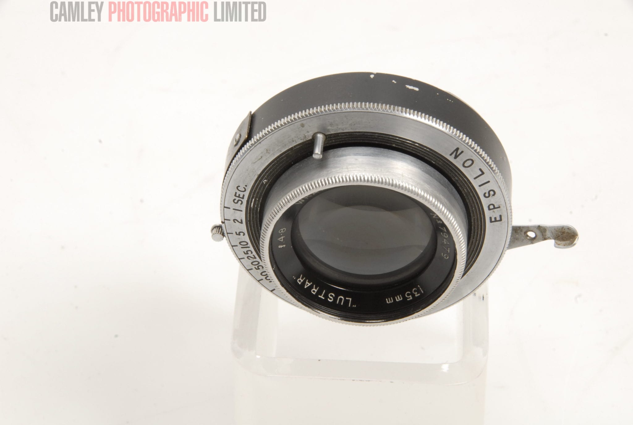 Wray Lustrar f4.8 135mm Lens in Shutter (slow). Graded: BGN [#7572 ...