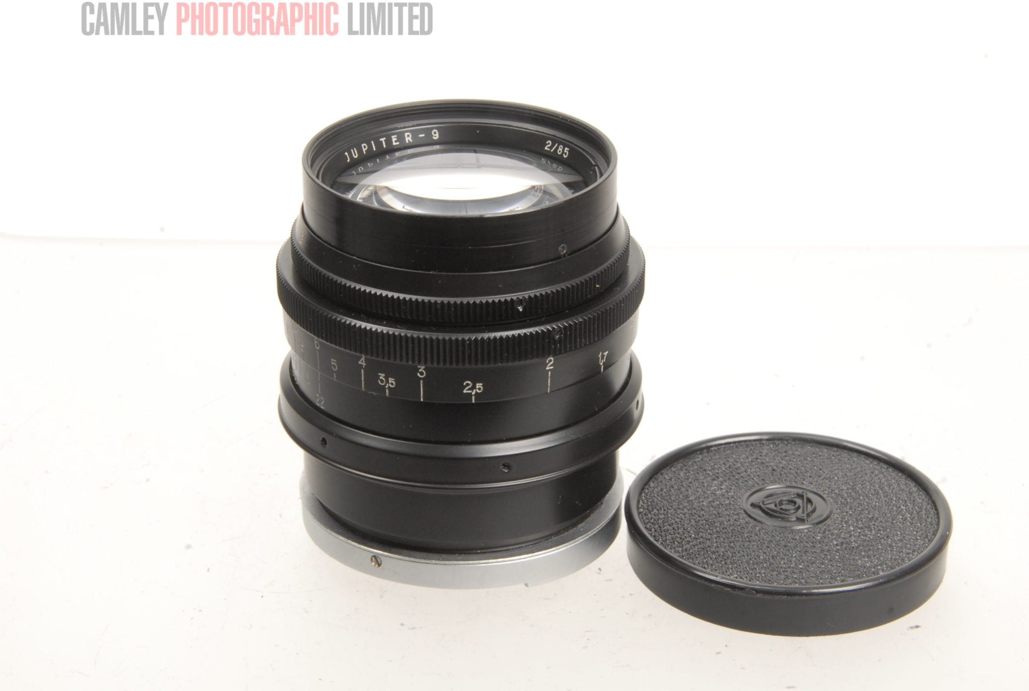 Jupiter 85mm f2 Lens Contax RF/Kiev. Graded LN [7671] Camley