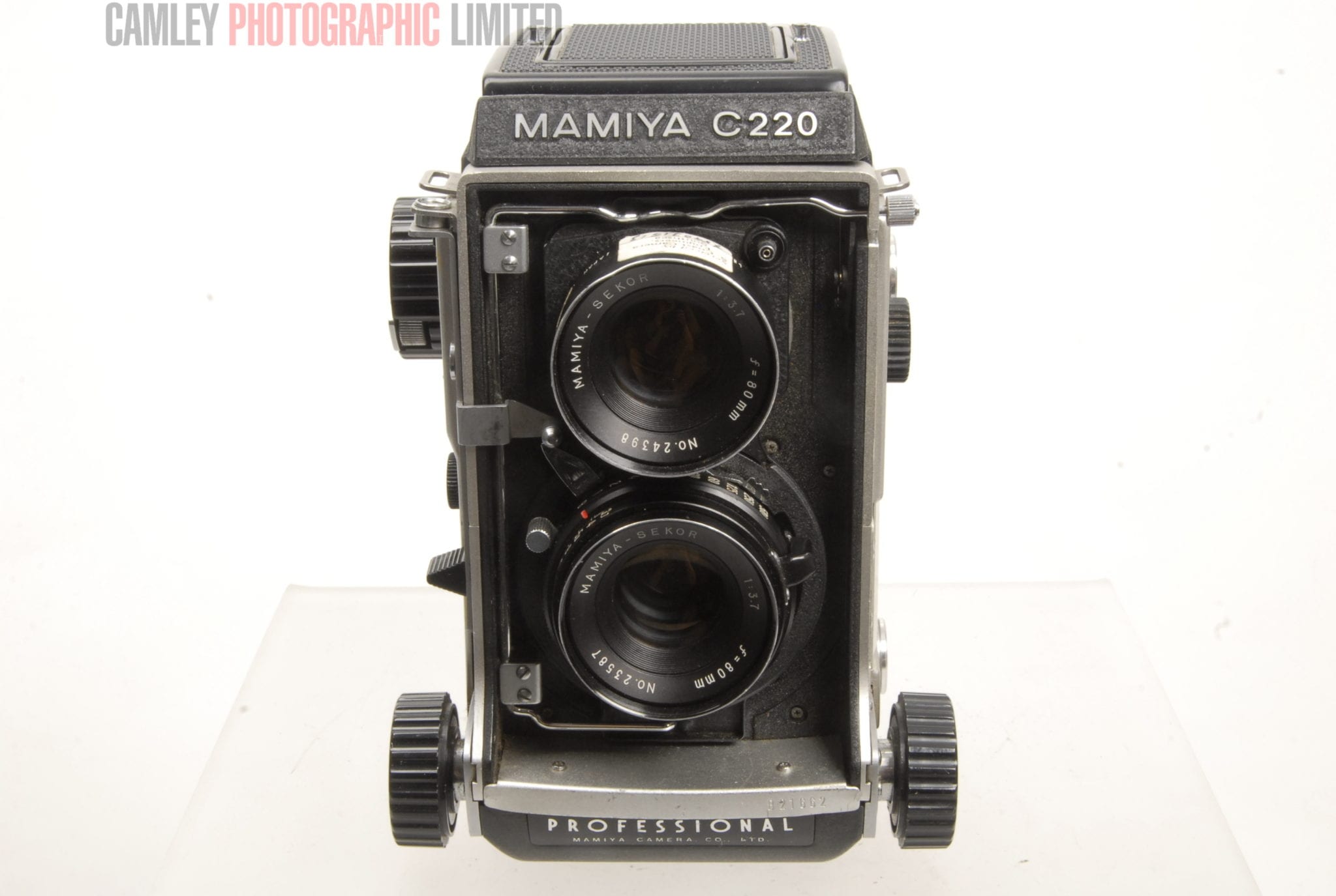 Mamiya C220 Professional Camera w/ 80mm f3.7. Graded: EXC+ [#7693]