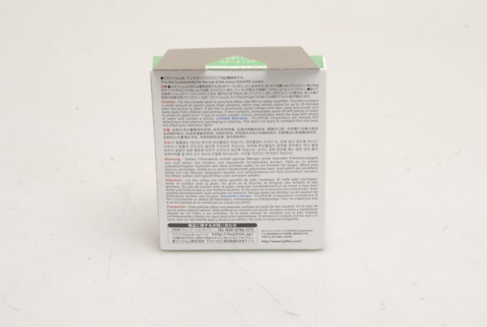 Fujifilm Fuji Instax Square Instant Film. Single 10 frame. Graded: NEW [#7840] - Image 5