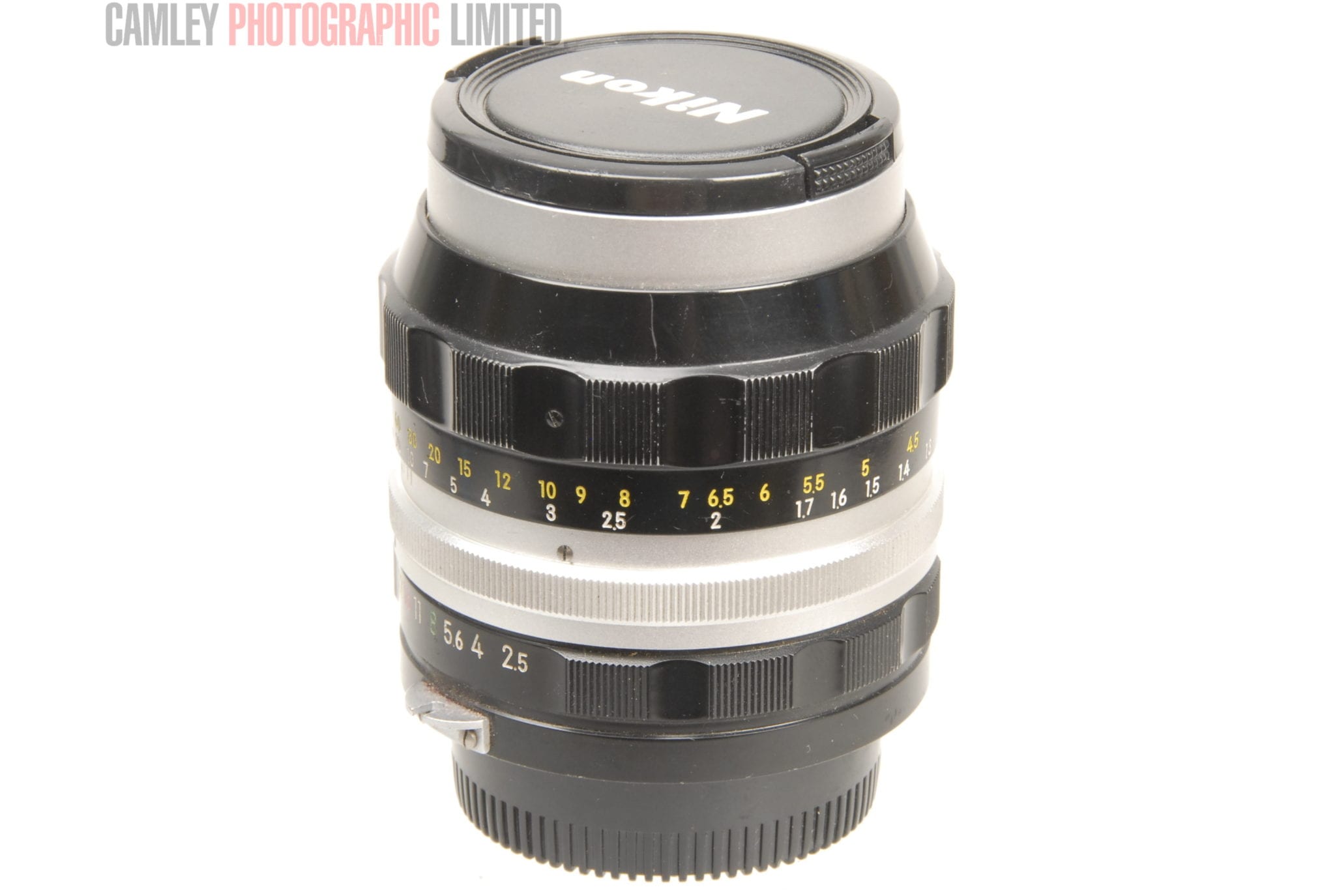 Nikon pre-AI f2.5 105mm Manual Focus Lens.