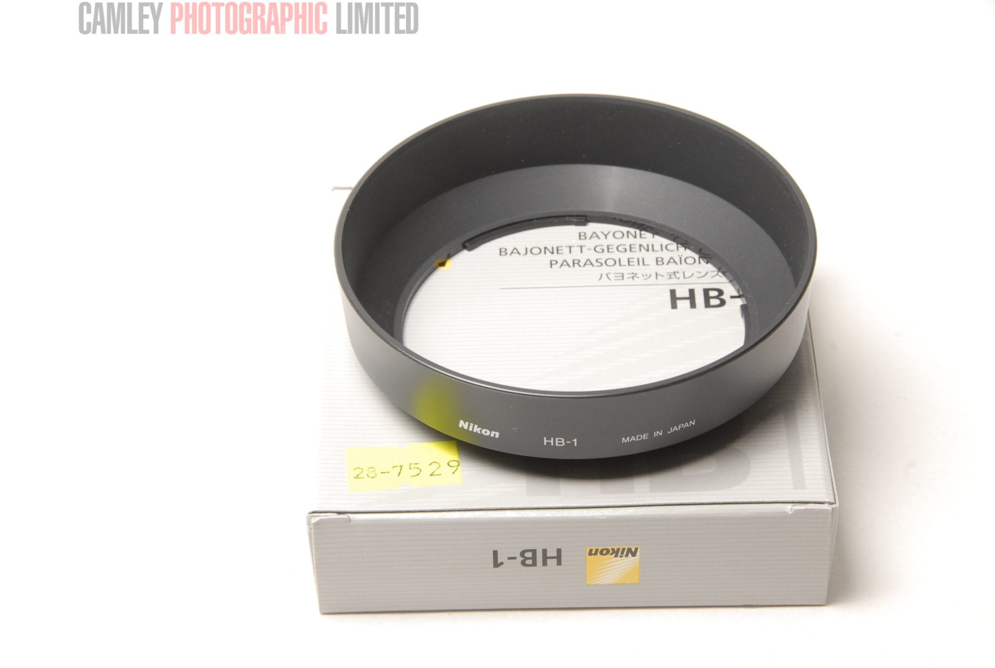 Nikon HB1 Lens Shade Hood for 2885mm. Condition 3E [7529] Camley