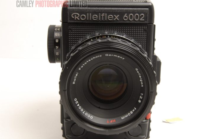 Rollei 6002 Camera w/ Charger & 80mm Lens. Graded: EXC+ [#8233] - Image 3