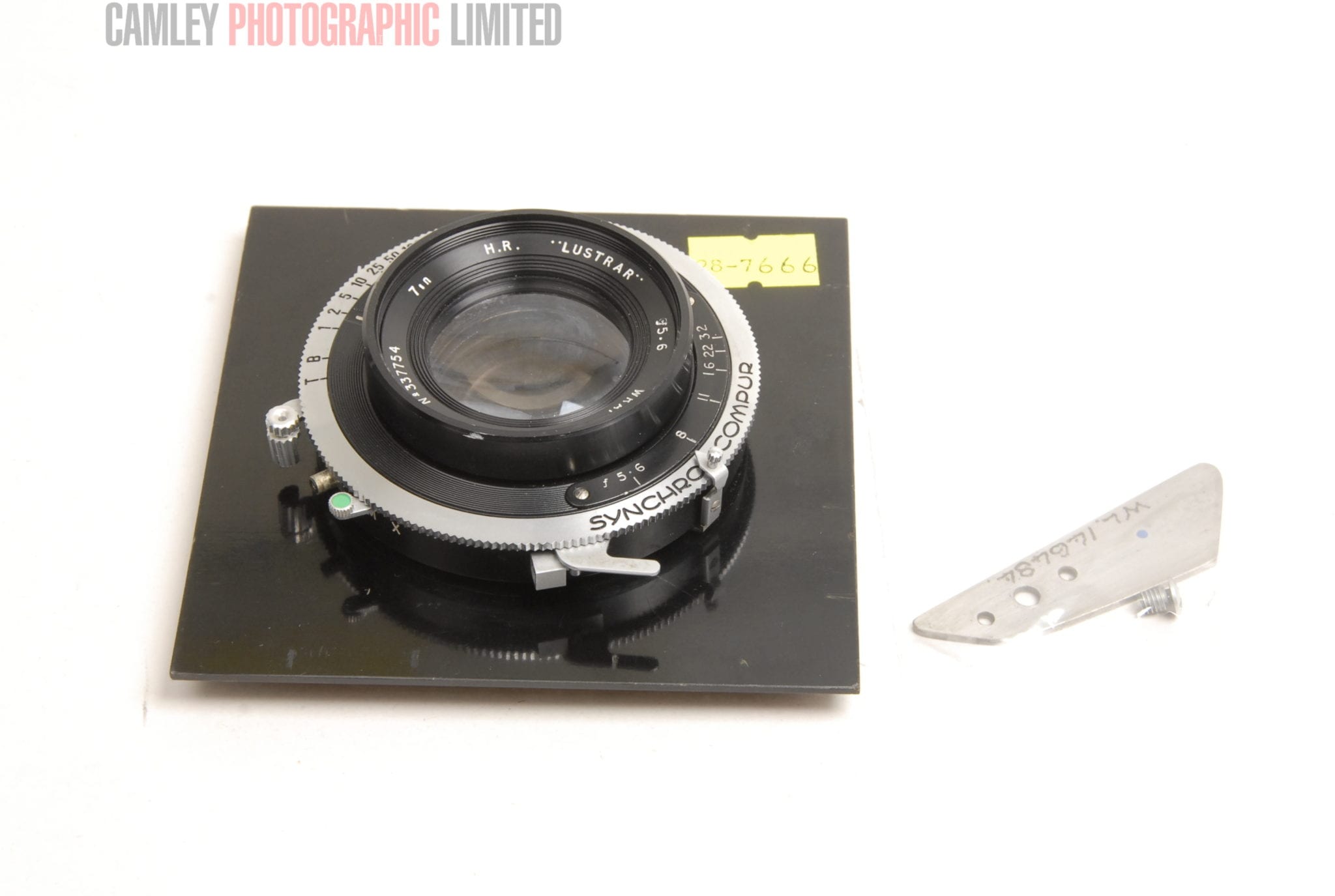 Wray LUSTRAR 7in f5.6 Lens & Cam for MPP. Graded: EXC- [#7666] – Camley ...