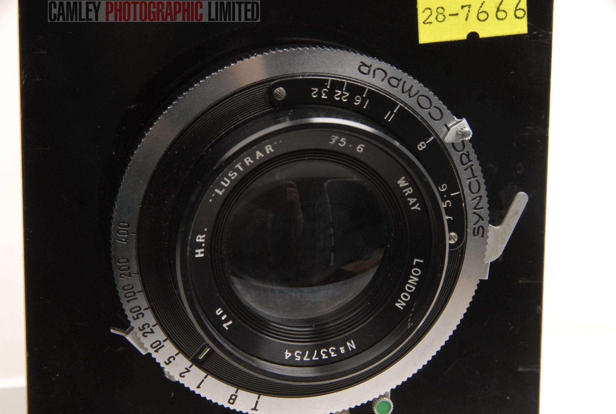 Wray LUSTRAR 7in f5.6 Lens & Cam for MPP. Graded: EXC- [#7666] – Camley ...