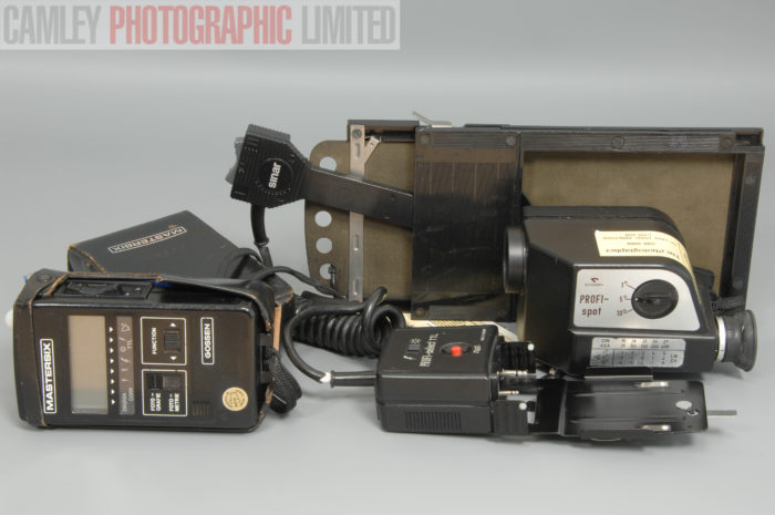 Gossen Mastersix 4x5 Light Meter Spot Meter And TTL Probe. Graded: EXC+ [#10002] - Image 2
