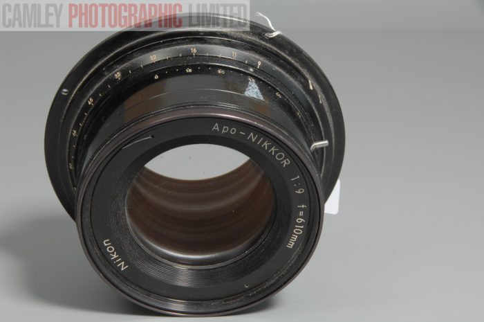 Nikkor Apo-Nikkor f9 610mm Process Lens 90cm image circle. Graded: EXC- [#10029] - Image 3