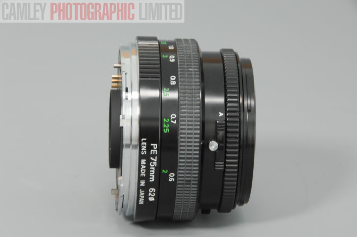 Bronica ETRSi ETR ETRS 75mm f2.8 PE Lens. Boxed. Graded: LN- [#10083] - Image 3