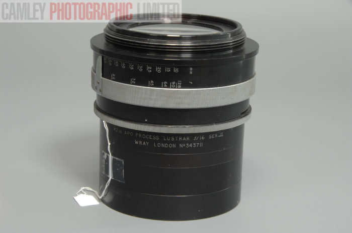 Wray Lustrar 42in f16 Apo Process Lens Series II. Graded: EXC+ [#10030] - Image 7