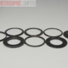 Set of 8 Cokin Filter Adapters. 49 52 B50 58 67 77 88. Graded: EXC- [#10078] - Image 2