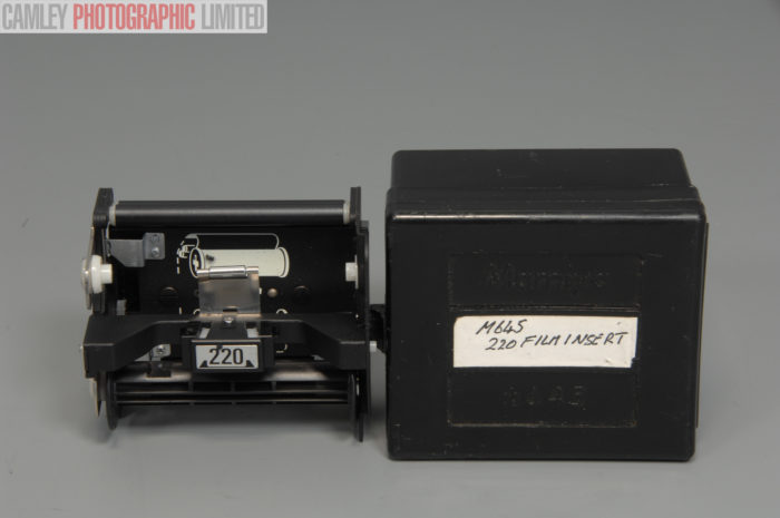 Mamiya M645 645 120 Film Insert. Converted 220 (308200). Graded: EXC [#10121] - Image 2