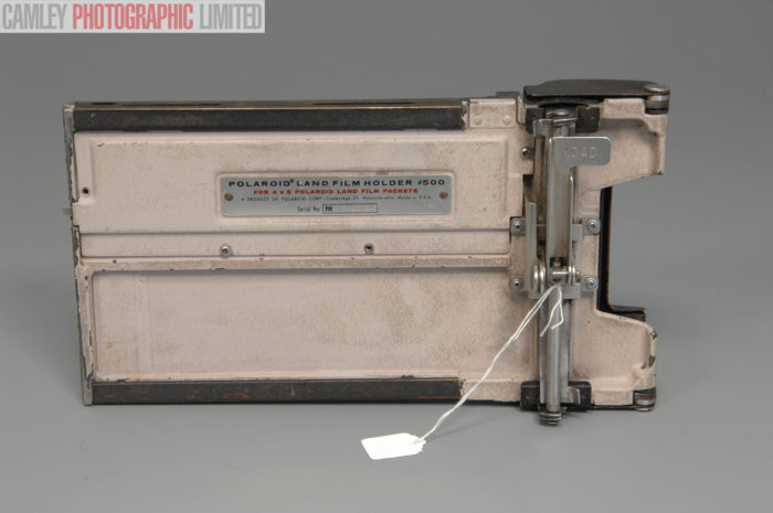 Polaroid 4x4 Land Film Holder 500 for Instant Film Sheets. Graded: EXC- [#10137] - Image 2
