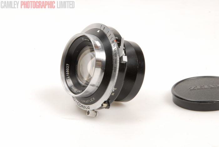 Carl Zeiss Planar f2.8 80mm Lens w/ Large Format Shutter. Graded: LN- [#5443] - Image 5