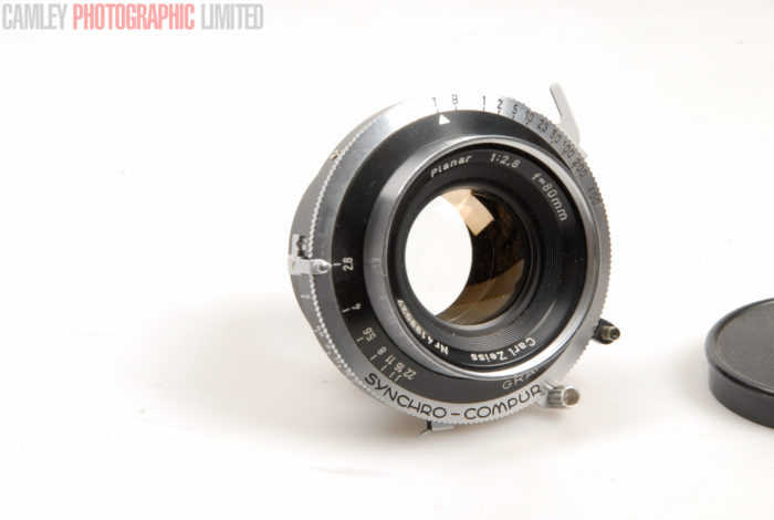 Carl Zeiss Planar f2.8 80mm Lens w/ Large Format Shutter. Graded: LN- [#5443] - Image 8