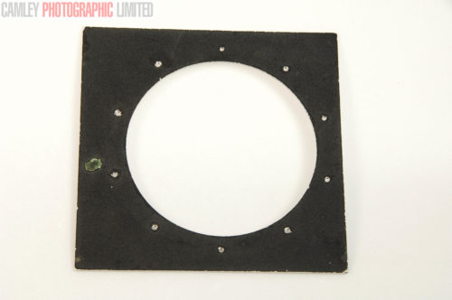 Linhof Technika III Lens Board (129.8mm x 129.8mm). Graded: EXC- [#9108]