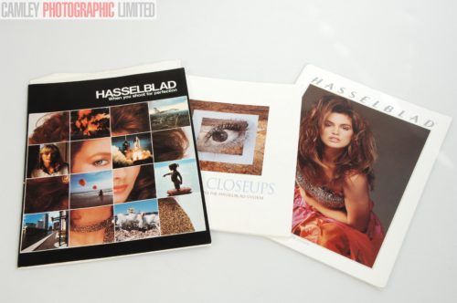 Selection Of Hasselblad System Brochures. 1981, 1991 & 1997 (Brochure). Graded: EXC [#9560]