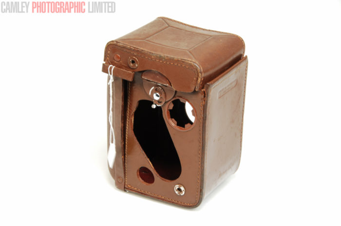 Rolleiflex Brown Leather case For 2.8F TLR Camera. Graded: BGN [#9535] - Image 3