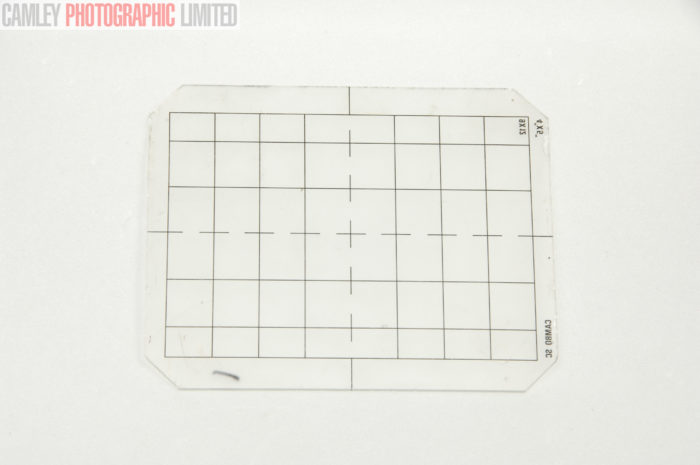 Cambo SC 4x5 Grid Glass Focusing Ground Glass Screen. Graded: BGN [#9628] - Image 3