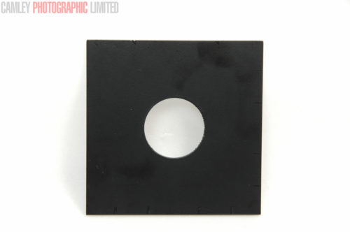 MPP MKI to VII Lens Board. 35.6mm diameter for Copal #0. Graded: EXC+ [#9630]
