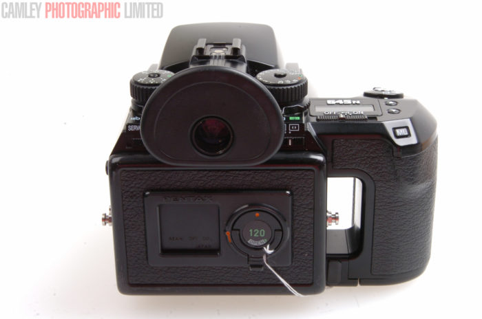 Pentax 645N Medium Format AF Body w/built-in 120 Back. Graded: EXC+ [#8508] - Image 4
