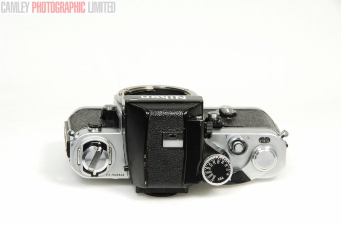 Nikon F2 Photomic Chrome Body. Serviced, not metering. Graded: EXC+ [#9639] - Image 7