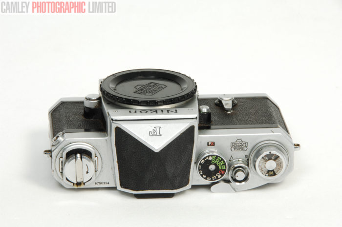 Nikon F Body in Chrome. 1966. Nippon Kogaku body cap. Graded: EXC+ [#9637] - Image 4