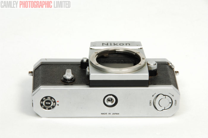 Nikon F Body in Chrome. 1966. Nippon Kogaku body cap. Graded: EXC+ [#9637] - Image 6