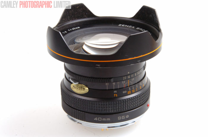 Bronica Zenzanon-S f4 40mm SQ Lens. Graded: EXC+ [#8555] - Image 14