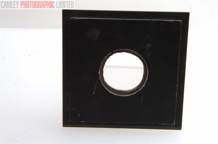 MPP Lens Board w/ 33mm diameter hole. Graded: EXC [#8612] - Image 2